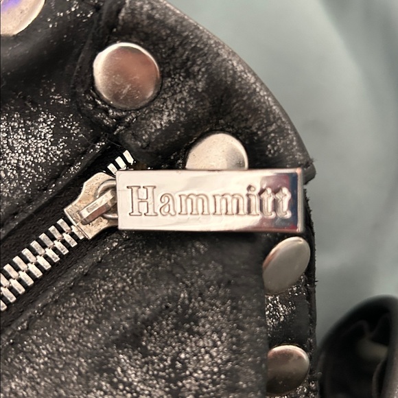 Hammitt Westwood Black Riveted Hand Bag/Satchel - Picture 10 of 11
